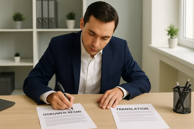 Penerjemah Tersumpah Profesional & Terpercaya