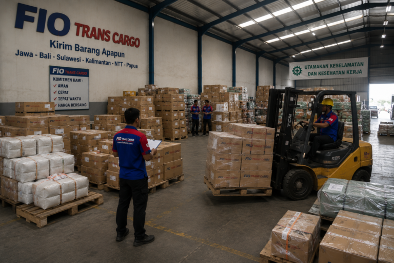 Ekspedisi Surabaya Makassar untuk Cargo Besar Aman